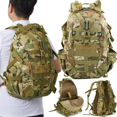 SAC À DOS MILITAIRE TACTIQUE SURVIE MILITAIRE RANDONNÉE TREKKING 30L