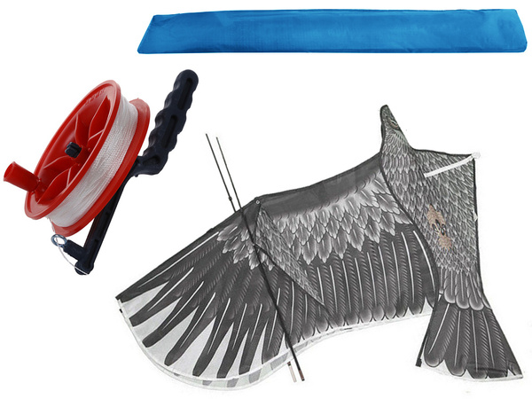 Kite bird eagle 2m linnupeletaja koos nööriga