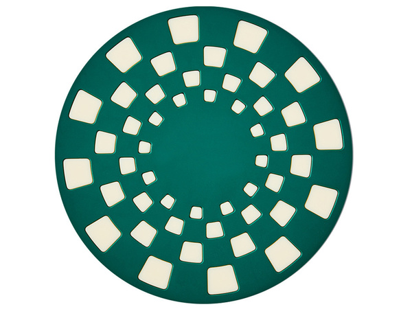 2pcs ollas y sartenes de silicona bandeja de la estufa platillo