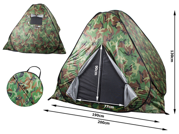 Self-folding moro automatic camping tent