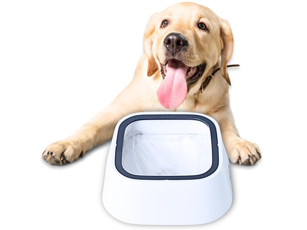 Bebedero flotante para perro y gato 1l bebedero lento antisalpicaduras