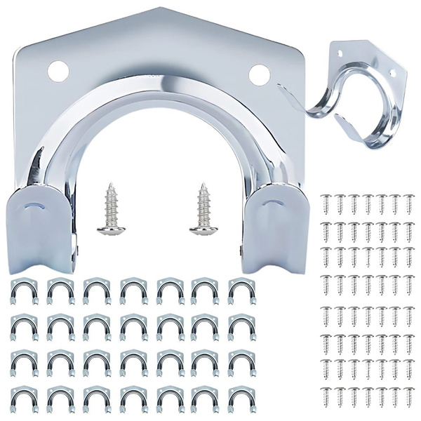 Ganchos de pared portaherramientas 20pcs juego de metal con tornillos