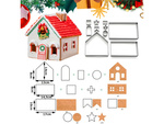 Gingerbread house christmas gingerbread cutters nativity scene hut