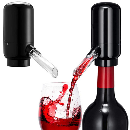 Dispensador de vino eléctrico led embudo bomba de líquido