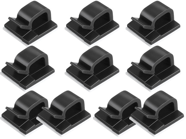 Organizador de cables sujetador de cables 10pcs