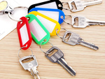 Key ring key tag 100 pcs