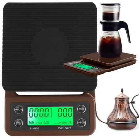 Electronic coffee breaking weights electronic accurate tare 5kg 0.1g