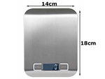 Precyzyjna waga kuchenna inteligentna elektroniczna 5kg/1g wyświetlacz lcd