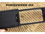 Ювелирная лупа led uv 45x extendable