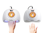 Uv led nail lamp for hybrid gels 268w 57 diode powerful dual led
