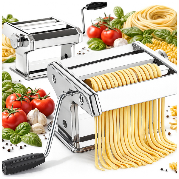Máquina para hacer pasta casera fácil de usar acero inoxidable ajuste