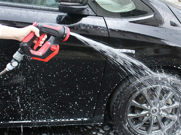 Car wash gun foamer tank under hose 8 modes