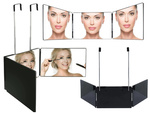 Espejo de pared plegable de 3 piezas