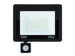 Halogenski žaromet led 50w 6000k s senzorjem od mraka do zore ip66