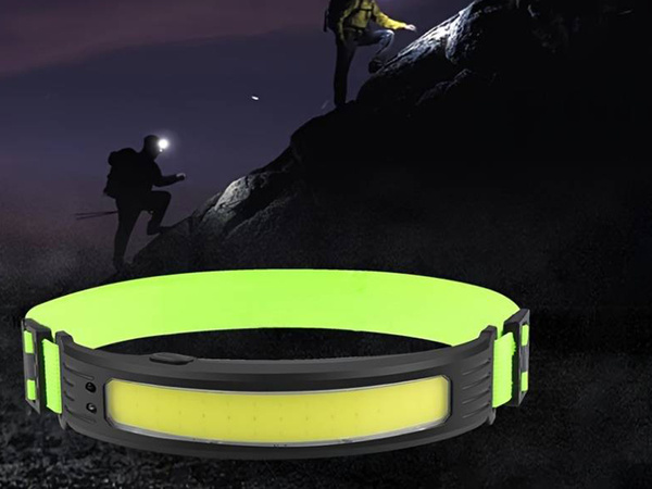 Cob reflective head torch