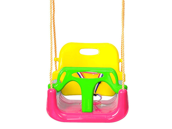 Cubo de jardín 3 en 1 para niños con respaldo ajustable