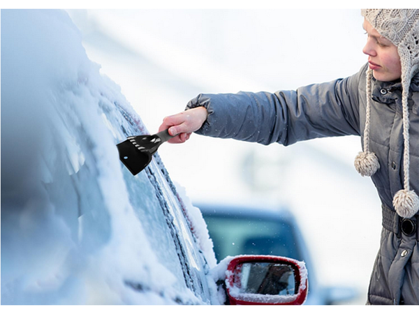 Rascador de parabrisas rascador de hielo de plástico para la nieve helada
