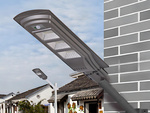 Päikese tänavalamp led latern kaugjuhtimispuldi liikumise ja hämaruse anduriga ip65