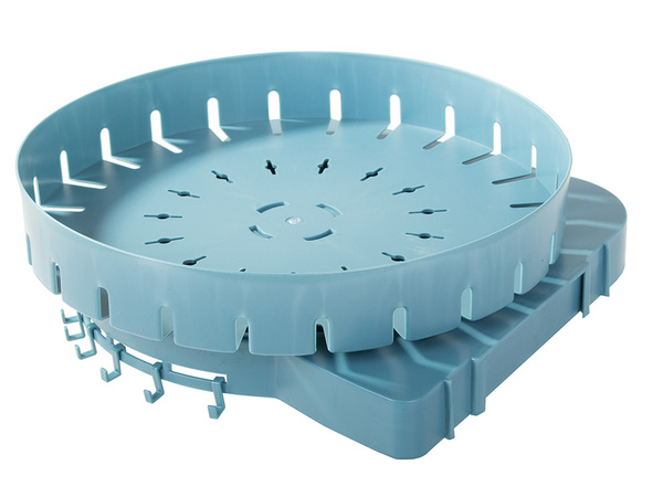Étagère pivotante pour salle de bain organisateur de cuisine
