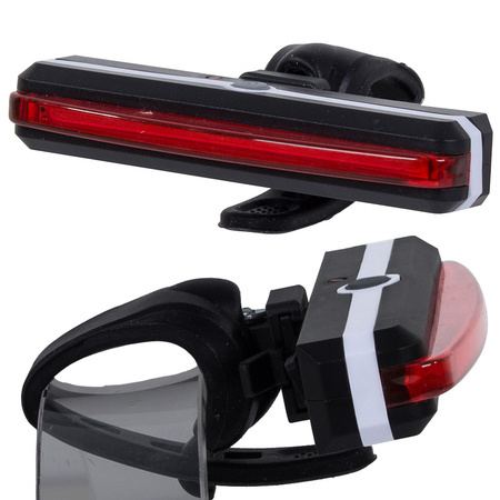 Rear usb led cob bike light