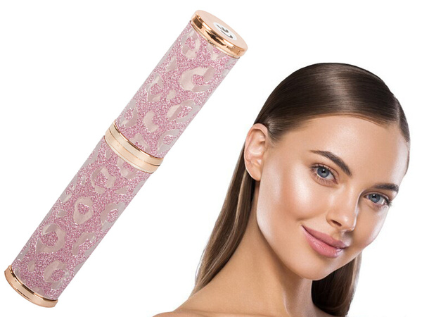 Epilator facial aparat de ras corp trimmer sprâncene condus pentru femei