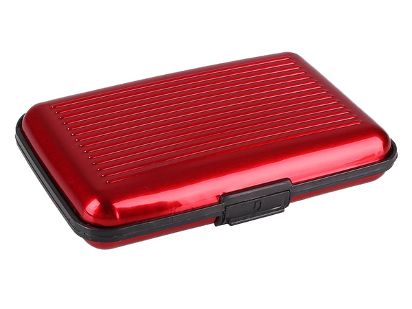 Card case documents aluminium wallet