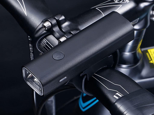 Luz led delantera para bicicleta batería recargable resistente al agua