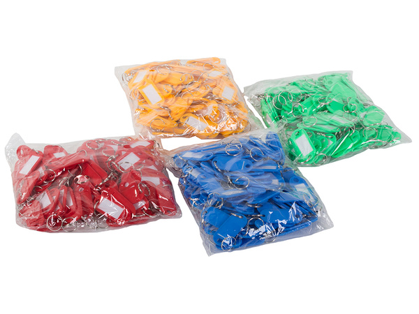 Llavero etiqueta 100 unid.