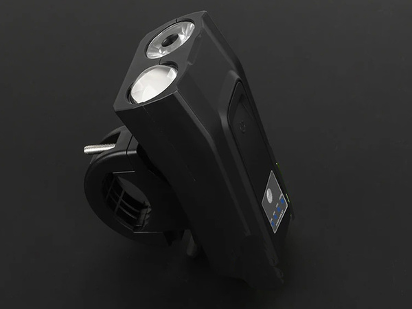 Silné lampičky na bicykle predné led zadné svetlo volume teller batéria 2v1