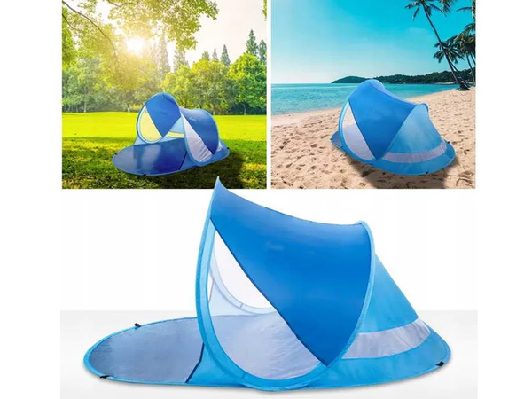 Šotor na plaži velik zaslon na plaži sam zložljiv zaščita