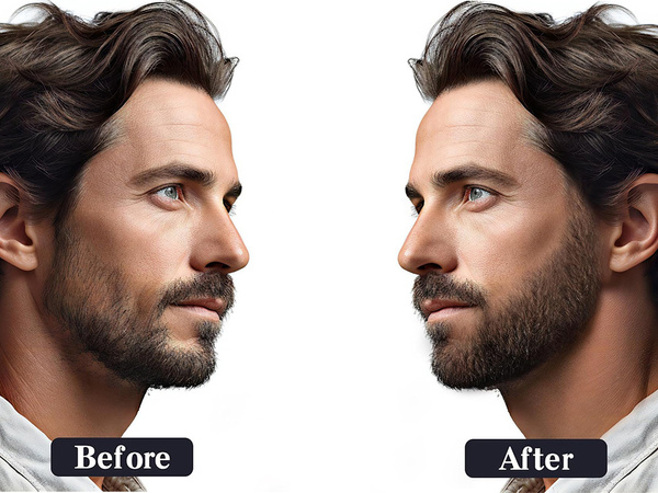 Cepillo para engrosar la barba rotulador para barba kit de rotulador para barba