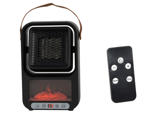 Faerlka thermo grelec električni grelec termostat 500w kamin robusten