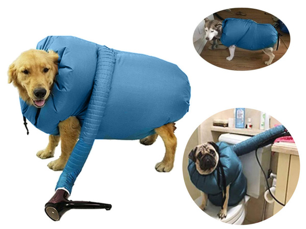 Pet dog dryer blower bag bag