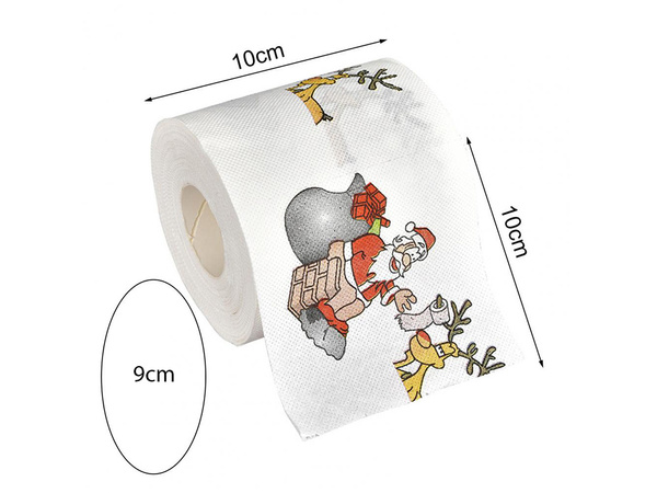 Papier toilette festif hollywood funny wc