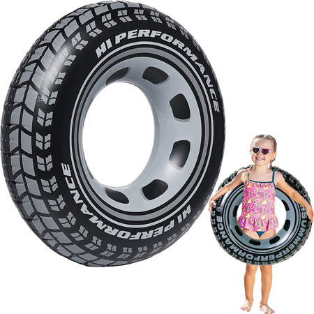 Majhno napihljivo kolo 50 cm za otroka za plavanje v bazenski vodi