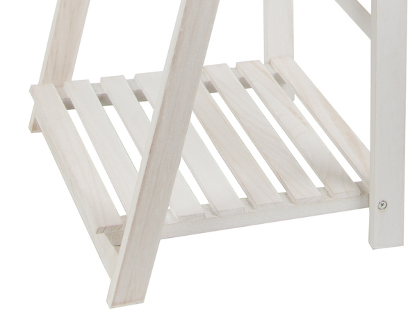 Záhon vysoký stojaci drevený kvetináč 4-poschodová knižnica