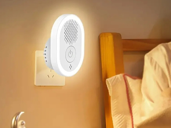 Ultrazvukový repelent na myši potkany hlodavce hmyz komáre lampa