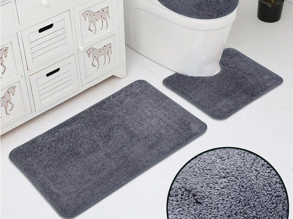 Saltele de baie set de 3 părți 3in1 anti-alunecare uscare rapidă
