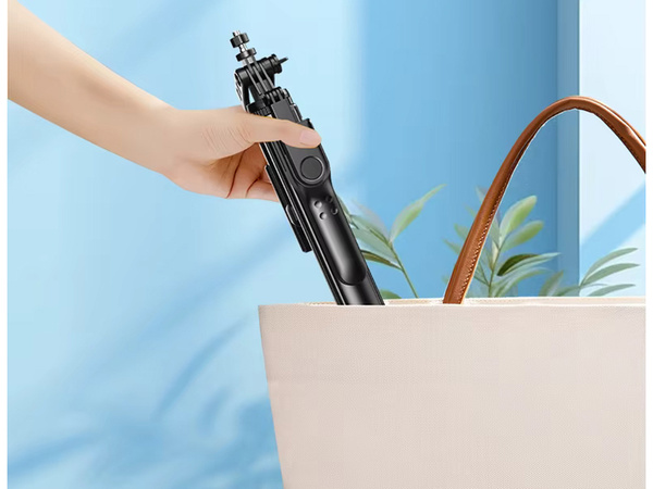 Palo para selfie soporte para teléfono trípode mando a distancia bluetooth 178 cm