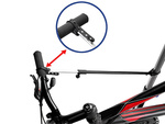 BIKE RACK SERVICE HOLDER REGULATED HANDLE WITH SHELF 30kg