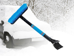 Scraper brush telescopic brush folding for car windows snow ice