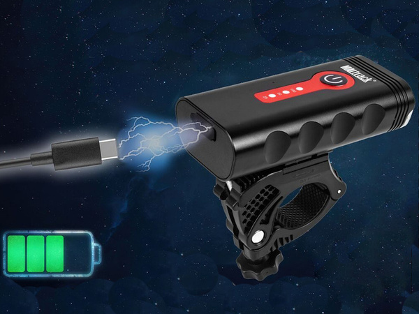 Elülső kerékpár fény led fáklya elülső kerékpár fény usb