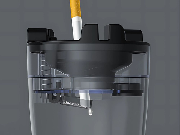 Pepelnik cupholder avto dom z gasilnikom za cigarete cupholder košara