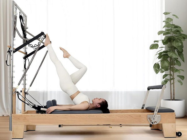 REFORMER PILATES LIT D'EXERCICE ÉQUIPEMENT DE FITNESS