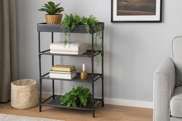 Schuhregal schuhregal organizer schrank ständer regal 5 regale für das badezimmer