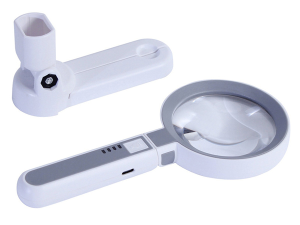 Palielināmais stikls kosmētikas lasīšanas lampas apgaismojums 20 led apgaismojums