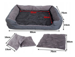 Dog legs ropa de cama impermeable 90x75 xxl