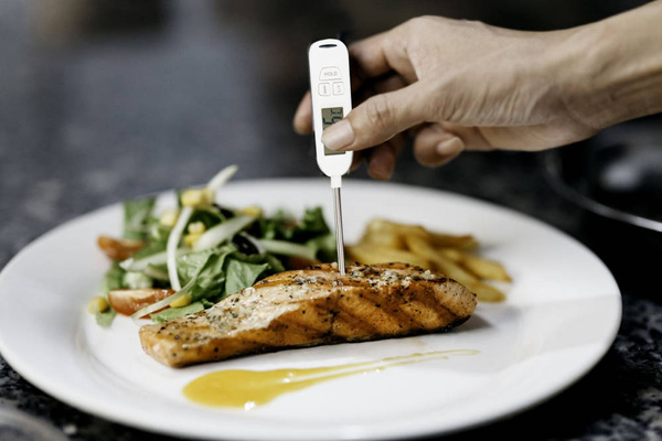 Lcd digitālais virtuves termometrs vīna gaļas zonde