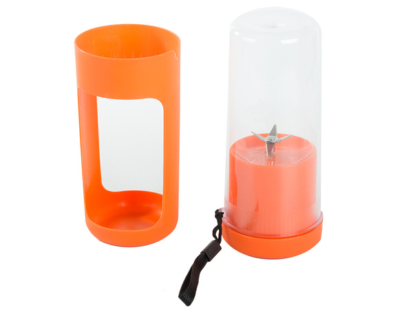 Hordozható USB-smoothie-keverő, vezeték nélküli jégaprító, nyakpánttal