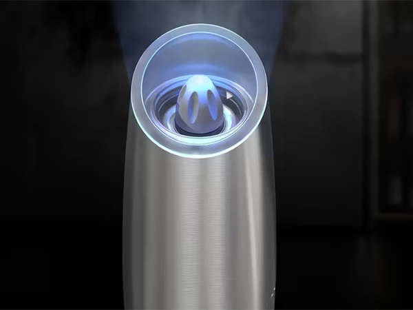 Młynek elektryczny do pieprzu soli grawitacyjny z podświetleniem regulacją